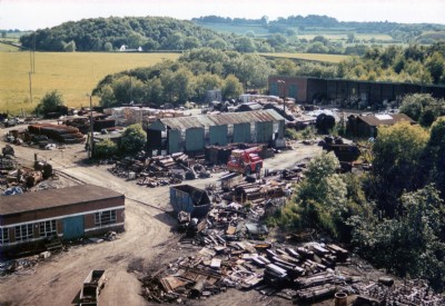 Granville Colliery - Stock Yard at Closure