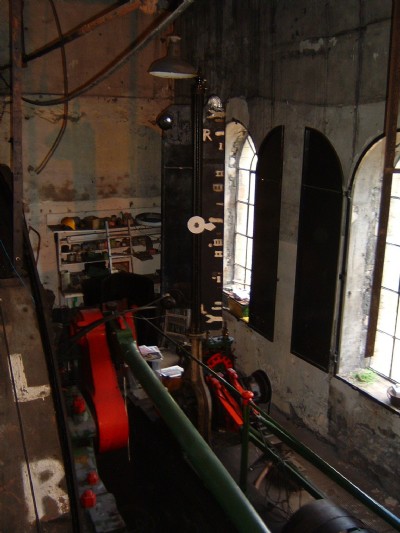 The winder in the Hetty Engine House
