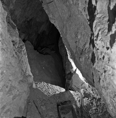 Large stope beside ladderway 15.4. 1978