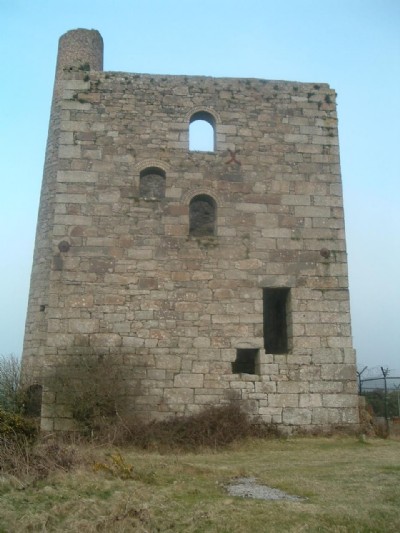 Pumping engine house