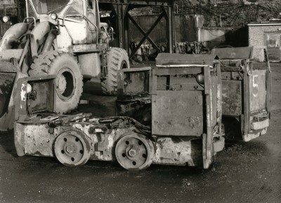 Battery electric locos