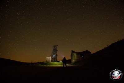 Groverake Mine At Night