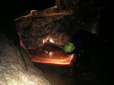 Way on, from the ochre chamber