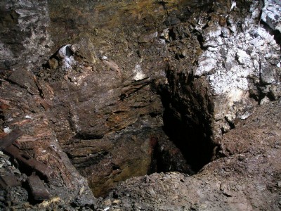 Sump, on the Moss Cross / Gudhamgill Vein intersection