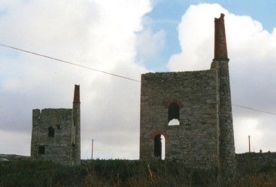 St Just.St Ives- Wheal Hearle (East Boscaswell) Whim & Pump group (1) 05.11.98