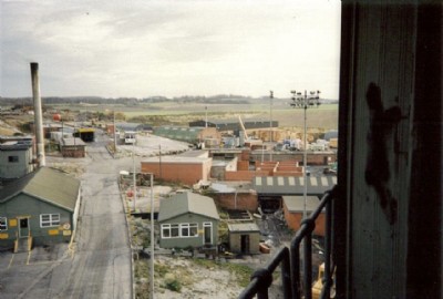 another shot from top of bunker over towards no2/no1 drift/stockyard
