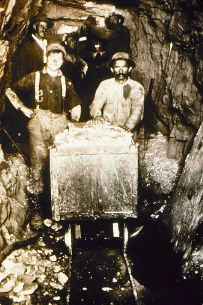 Miners underground