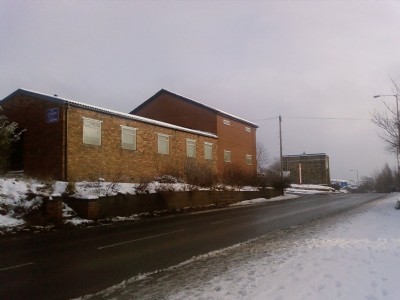 Pit Canteen, looking back toward Substation/Tyrespot.