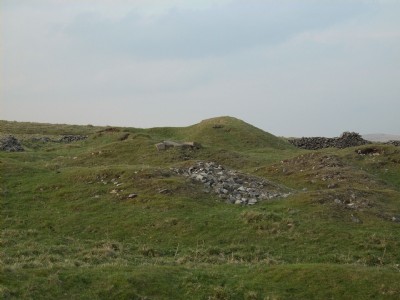 One of sleepered shafts