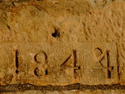 10.12.08 Jane Pit engine house Workington- Date stone