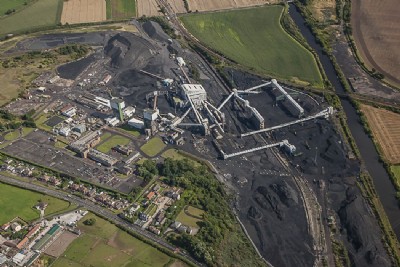 Aerial view of Kellingley Colliery