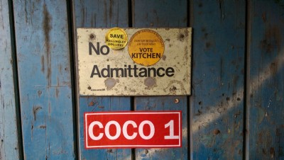The door into the shaftsman''s stores