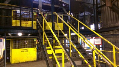 No. 1 shaft pit bank