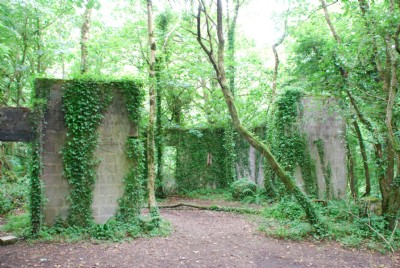 Remains of quarry buildings