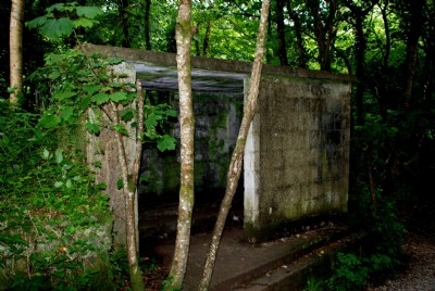 Remains of quarry buildings