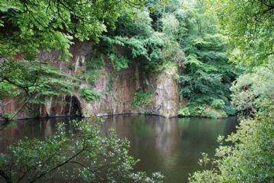 Quarry-now flooded