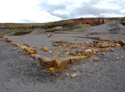 Remains on cliff edge