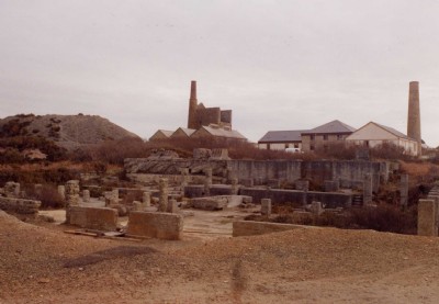 St Agnes to Newquay- Wheal Kitty- Saras Shaft- Dressing floors 11.02.98