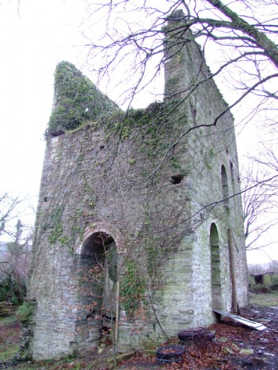 01.02.08- Wheal Langford, 64 inch later 60 inch  pump engine house