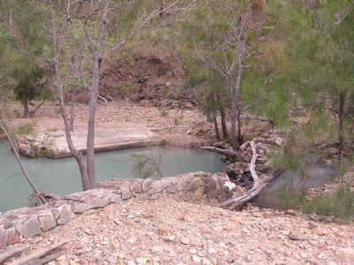 Dam on the creek.