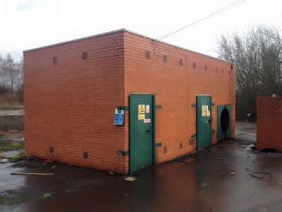 Pump house and switch gear rooms