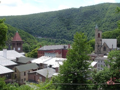 Downtown Jim Thorpe today