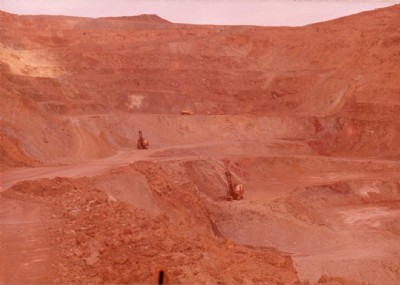 Limni Mine north face October 1976