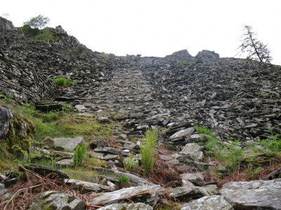 Final steep section