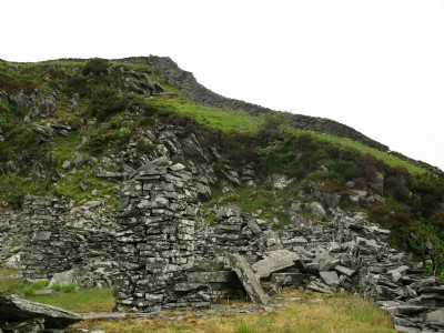 ruins and uppermost quarry