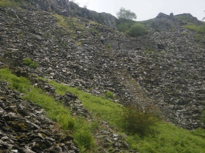 Top floors and quarry, with incline visible