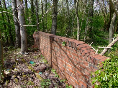 Wall of Bridge over Gangway -May 08