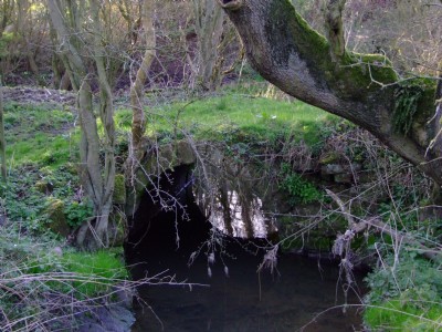 27.03.09 LE & D Gangroad - Nice original bridge and trackbed