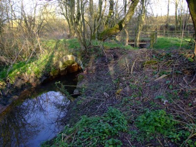 27.03.09 LE & D Gangroad - Nice original bridge and trackbed