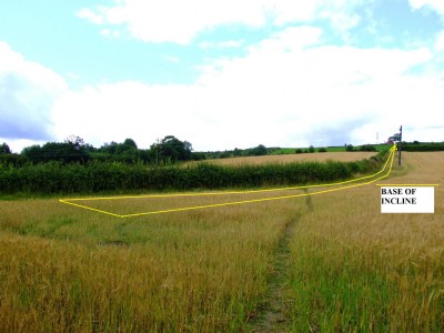 25.07.09  Openwood Gate incline - Route