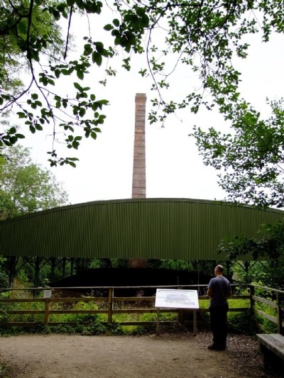 Llanymynech Quarry, Incline And Kiln - Namho Visit (Photo ref 64874)