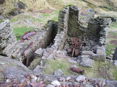Crusher house close up