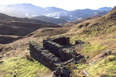 Looking South from Lliwedd Copper Mine