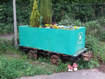 25.05.10 Lower Birchwood Colliery- old tub