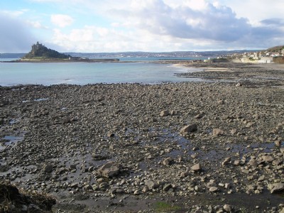 View across the foreshore