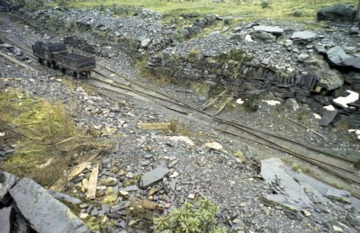 Rhiwbach No.2 Incline - Crossover 1975