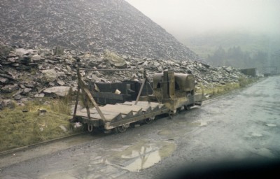 Loco awaiting removal 1975