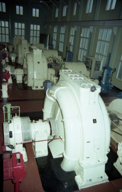 Turbine halllooking south from gallery
