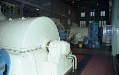 Turbine hall looking south