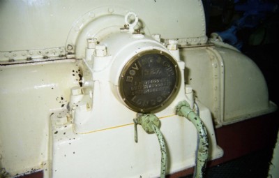 Turbine makers plate