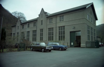 Station building from gateway