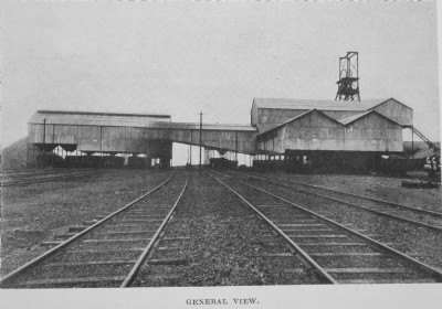 Maerdy. East Pit general view ca 1921