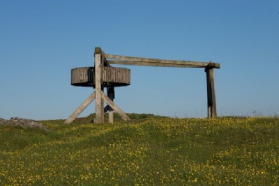 Reconstructed Horse Gin at Magpie Mine