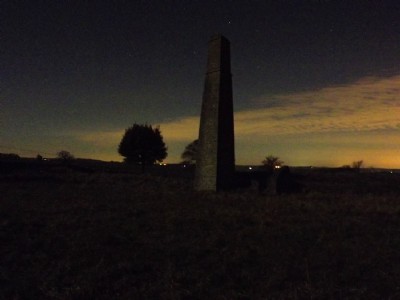Lit chimney