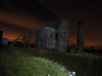 Magpie Engin House at Night