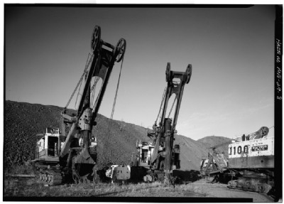 Diesal powered shovels